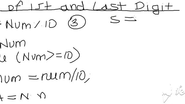 C Program to Print the Sum of 1st and Last Digit of a Number смотреть онлайн