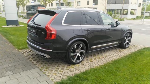 VOLVO XC90 B5 Mild Hybrid Inscription AWD 7 Sitzer Savile Grey (Grau Metallic) смотреть онлайн