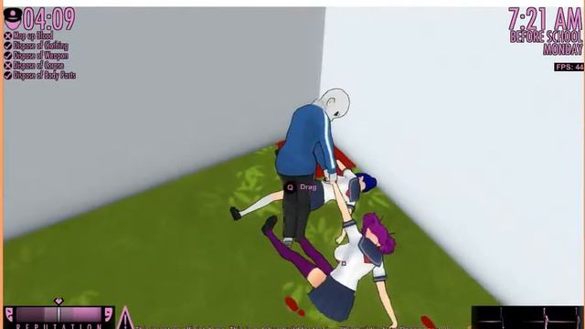 Yandere Simulator | пытаем школьницу!!! смотреть онлайн