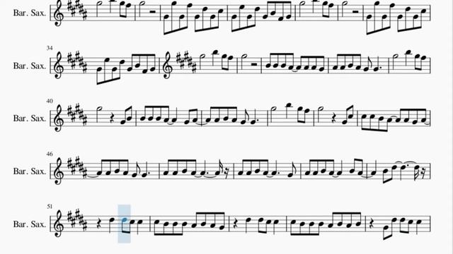 Baritone Sax Sheet Music: How to play The Greatest Show by The Greatest Showman смотреть онлайн