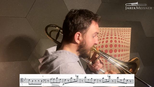 Marcel Bitsch - Etude no. 10/ Jarek Meisner / Trombone смотреть онлайн