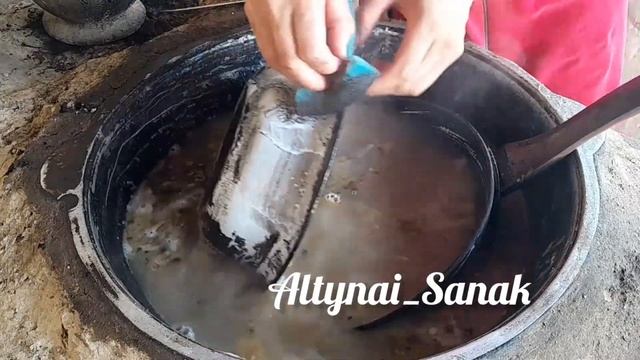Қазан тазалау. Қазан таба құман тазалау.Как очистить казан смотреть онлайн