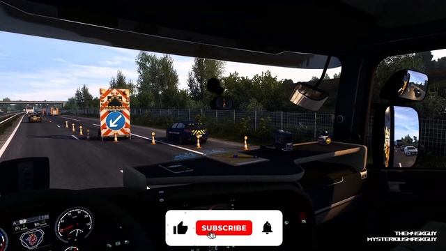 Euro Truck Simulator 2 - Scania R490 - Nantes to Brest смотреть онлайн