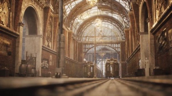 Dieselpunk (Kitbash 3D testing and Playable environment) - in Unreal Engine 5.0