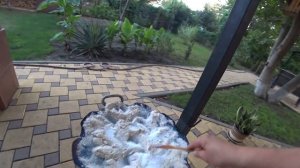 ? КАК ОБЖЕЧЬ И ПРОКАЛИТЬ СКОВОРОДКУ (САДЖ) из диска бороны...