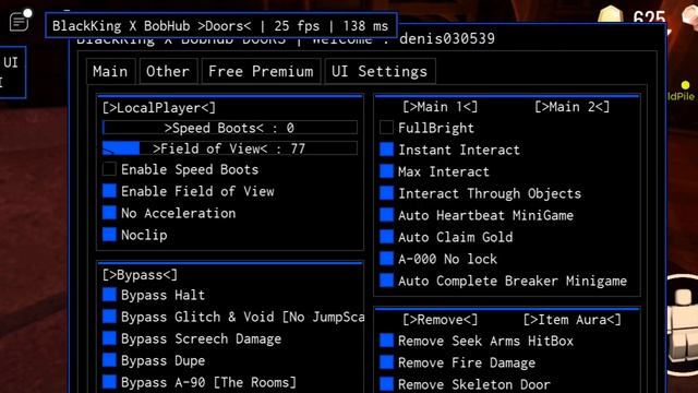 игра с читами в дорс
