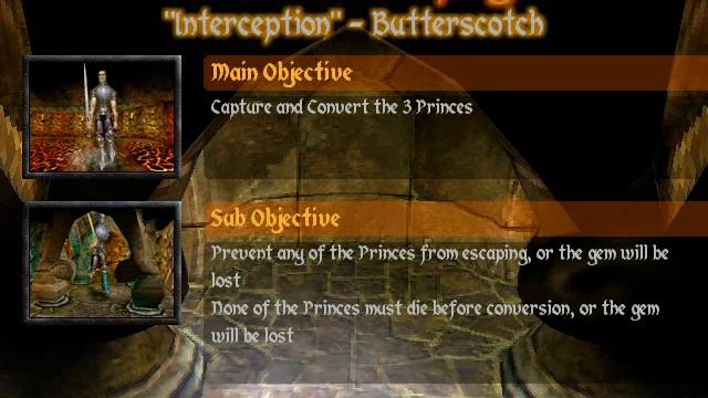 Dungeon Keeper 2 Mission Briefing 19: 
