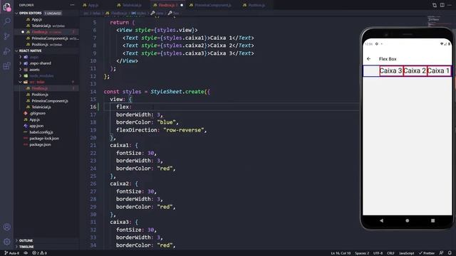 Aula 9 - JustifyContent - Curso React Native + Hooks смотреть онлайн