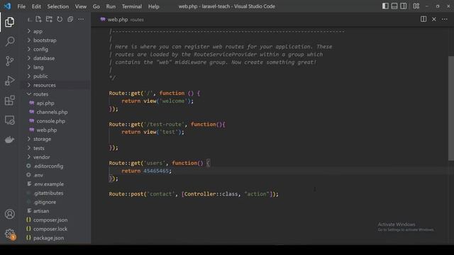 7. Route (marshrut, yo'nalish) | Laravelni to'liq o'rganish смотреть онлайн
