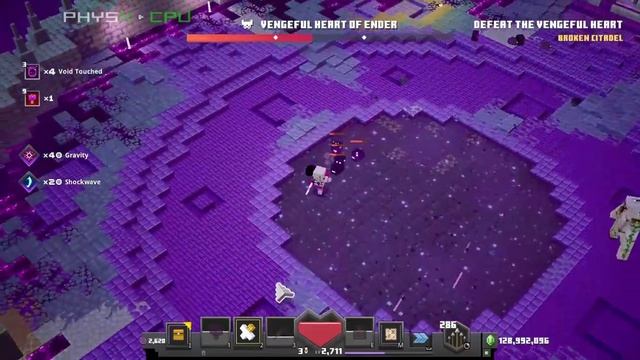 Minecraft Dungeons Vengeful Heart of Ender Boss Fight (True Final Boss & True Ending) смотреть онлайн