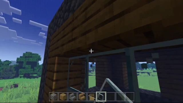 Как построить библиотеку в майнкрафте/How to build a library in minecraft смотреть онлайн