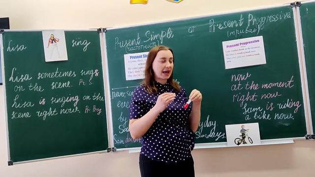 Present Simple or Present Progressive смотреть онлайн