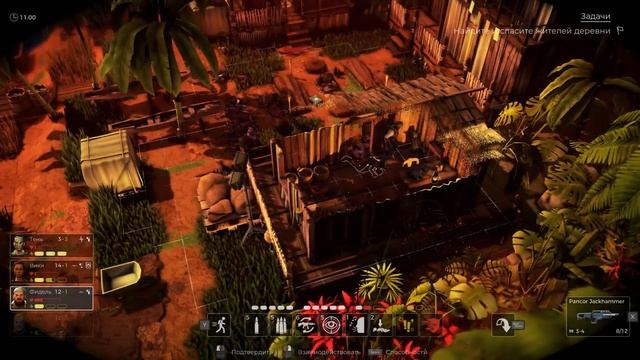 Jagged Alliance Rage прохождение часть 14 деревня смотреть онлайн