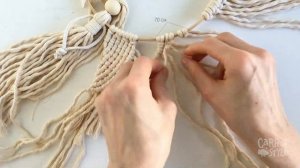 Ангел макраме своими руками / ангел ночник / Архангел большой с гирляндой