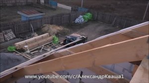 Гидроизоляция кровли, монтаж контробрешетки и обрешетки