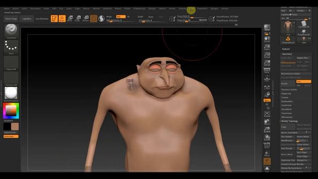 Zbrush 2019 Корректируем и доделываем ГРЮ смотреть онлайн