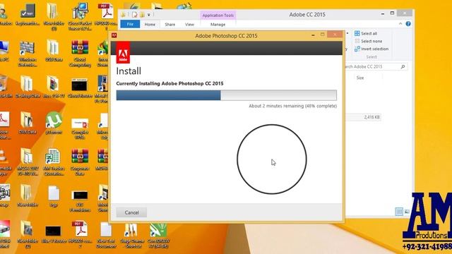 How to Install Adobe Photoshop CC 2015 (32bit and 64Bit) by AM Productions смотреть онлайн