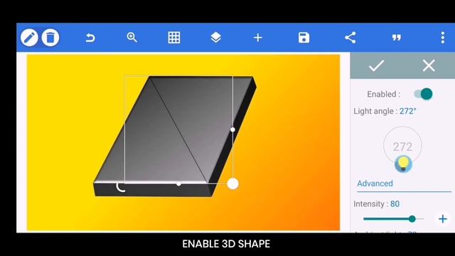 How to make 3d Logo? Logo Design Illustration?Pixellab editing tutorial. смотреть онлайн