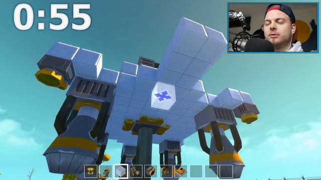 Scrap Mechanic! - HOVERCRAFT CHALLENGE! Vs AshDubh - [#9] | Gameplay | смотреть онлайн