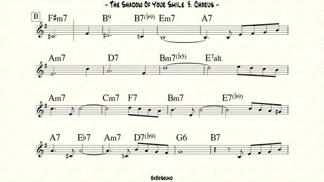 The Shadow Of Your Smile Backing Track For Bass (BPM 100) смотреть онлайн