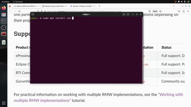 ROS2 - Switch Between Different DDS Implementations (Fast DDS, cyclone DDS) смотреть онлайн