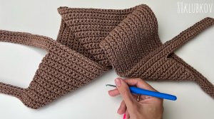 Популярные бренды вяжут ее из рафии, но и из шнура она прекрасна, ? топовая сумка крючком ?