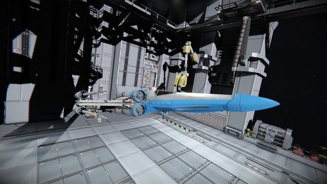 Build Star Wars X-Wings in Space Engineers! смотреть онлайн