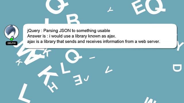 jQuery : Parsing JSON to something usable смотреть онлайн