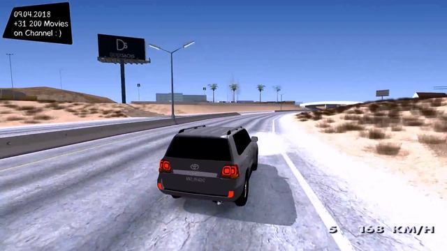 Toyota Land Cruiser 200 2010 Grand Theft Auto San Andreas GtaInside _REVIEW смотреть онлайн