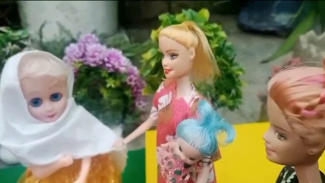 Barbie doll how spend today in village /tena mena ki urdu kahani episode 48 / смотреть онлайн