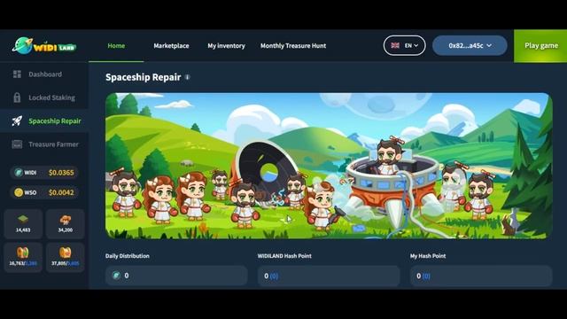 Как заработать в НФТ-игре WidiLand смотреть онлайн
