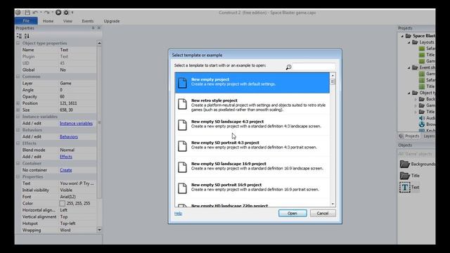 Build cross-platform HTML5 games with Construct 2 - Part1 Navigating Construct 2 смотреть онлайн