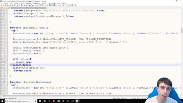 CREARE un SITO WEB con LOGIN E REGISTER - Corso PHP #16 | Vita Da Founder смотреть онлайн
