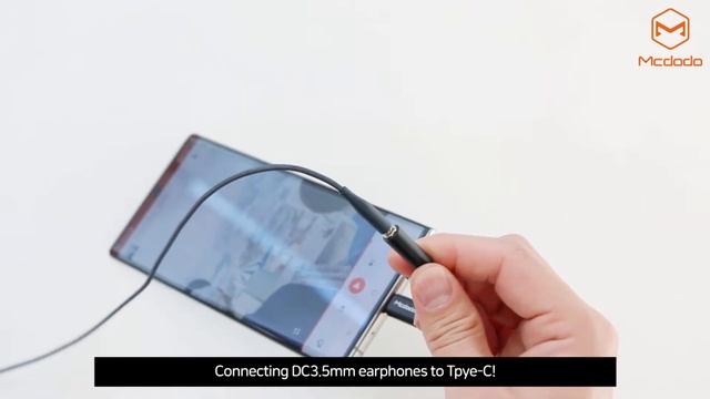 Mcdodo HiFi DAC Audio Cable Type C to DC3 5mm/CA-756 смотреть онлайн
