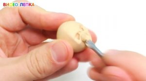 Кукла Чаки - Лепим из пластилина | Видео Лепка