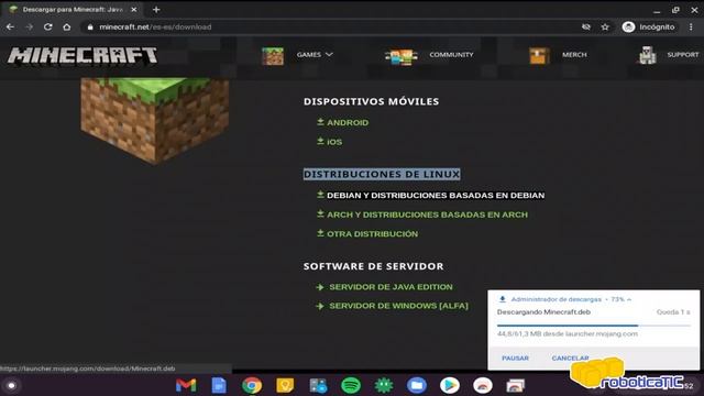 Curso Chromebook - 23 - Instalar Minecraft en Chromebook смотреть онлайн