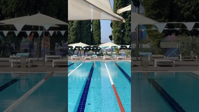 Открытый бассейн в отеле Sport inn #сириус смотреть онлайн