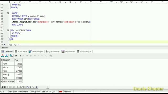 PL/SQL Tutorial #27: Cursor attribute examples with Explicit Cursor смотреть онлайн