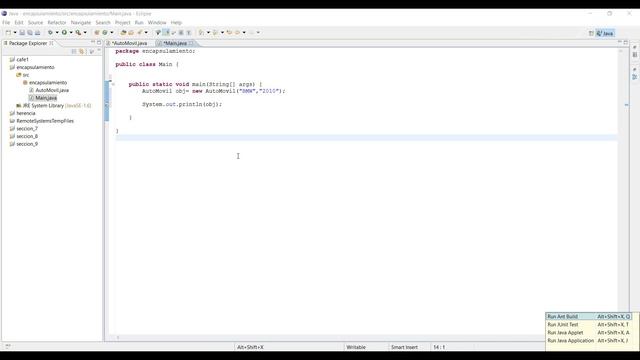 Programación Orientada a Objetos en Java - #3: Encapsulamiento. Getters, Setters y toString смотреть онлайн