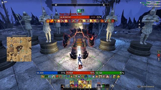 ESO Magicka Templar 126K-128K+ Lost Depths Patch (3x Unique Setups, Short Guide In Description) смотреть онлайн