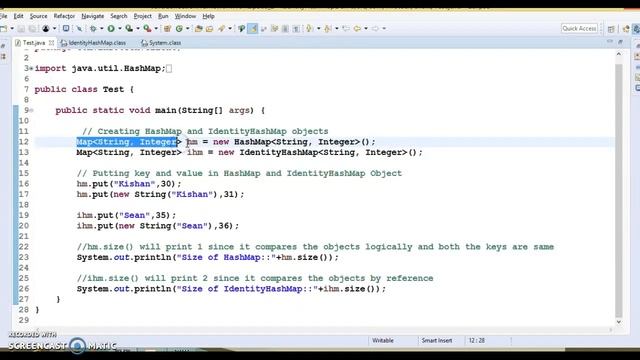 IdentityHashMap in Java | Internal Working of IdentityHashMap in Java смотреть онлайн