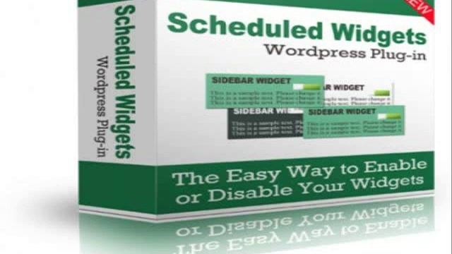 Scheduled Widgets WordPress Plugin смотреть онлайн