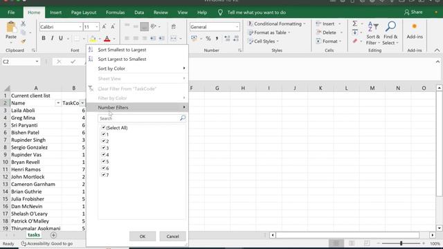 Task20O Excel смотреть онлайн