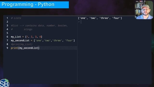 Learning Python - Introduction to Lists смотреть онлайн