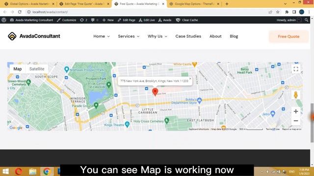 Avada Theme Tutorial 7 Google Map Options смотреть онлайн