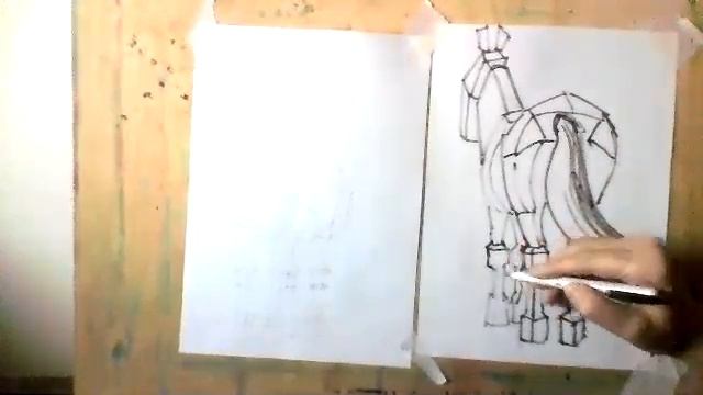 Рисование коня смотреть онлайн