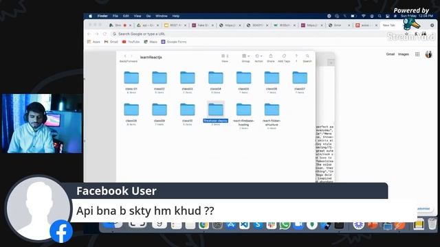 #10-React JS, Rest API, custom hooks | React JS Crash Course(2021) | Urdu/Hindi | Naveed Sarwar смотреть онлайн