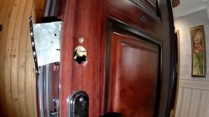 Замена замка на китайской двери. Устанавливаем замок без ошибок. Направляющие.