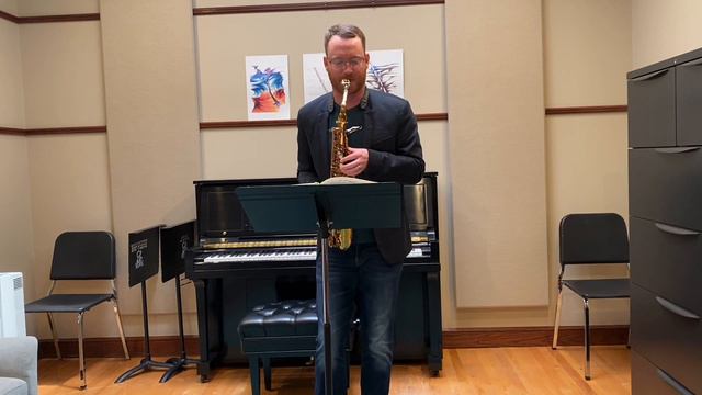 Ferling Etude 16 (revised Andraud) on Alto Saxophone смотреть онлайн