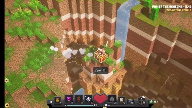 ENTERING THE TEMPLE Minecraft dungeons ep 6 смотреть онлайн